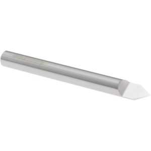 ACCUPRO 1/4" Dia Single 60&deg; Conical Point End Solid Carbide Split-End Blank 00199240