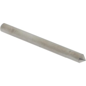 ACCUPRO 3/16" Dia Single 90&deg; Conical Point End Solid Carbide Split-End Blank 00199349