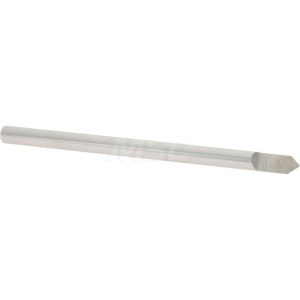 ACCUPRO 1/4" Dia Single 90&deg; Conical Point End Solid Carbide Split-End Blank 00199372