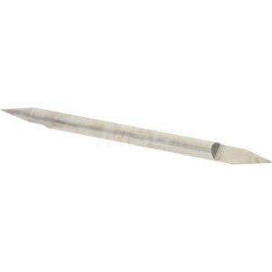ACCUPRO 1/8" Dia Single 30&deg; Conical Point End Solid Carbide Split-End Blank 00199448