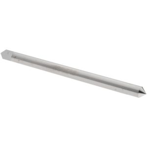 ACCUPRO 1/4" Dia Single 90&deg; Conical Point End Solid Carbide Split-End Blank 00199737