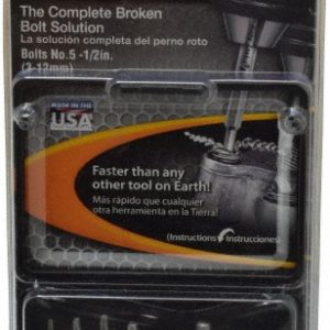 ALDEN Screw Extractor & Drill: 7 Pc 7017P