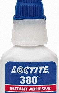 LOCTITE Adhesive Glue: 1 oz Bottle, Black 135423