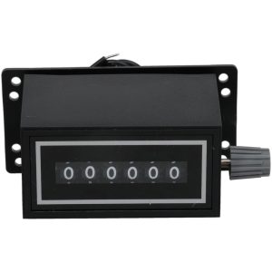 TRUMETER 6 Digit Wheel Display Totalizer 2-1006