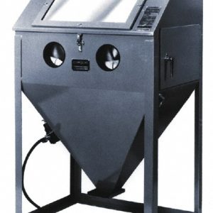 ECONOLINE Free-Standing Sandblasting Cabinet: 48" Wide, 23" Deep, 22" High, 12 CFM @ 80 psi, Suction 101695S-A