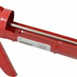 HYDE TOOLS Half Barrel Manual Caulk & Adhesive Applicator: 10.3 oz 46410
