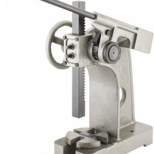 VALUE COLLECTION Pneumatic Arbor Press: 2-1/2" Ram, 6" Throat Depth, 3 Ton Pressure, 18" Stroke, 12-5/8" Max Work Height 805-1130