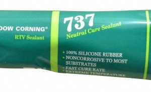DOW CORNING Joint Sealant: 3 oz Cartridge, Clear, RTV Silicone 4098499