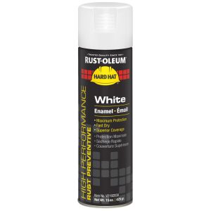 RUST-OLEUM Enamel Spray Paint: White, Gloss, 15 oz V2192838