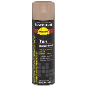 RUST-OLEUM Enamel Spray Paint: Tan, Gloss, 15 oz V2171838