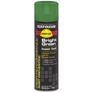 RUST-OLEUM Enamel Spray Paint: Bright Green, Gloss, 15 oz V2134838