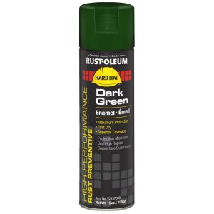 RUST-OLEUM Enamel Spray Paint: Dark Green, Gloss, 15 oz V2137838