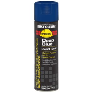 RUST-OLEUM Enamel Spray Paint: Deep Blue, Gloss, 15 oz V2125838