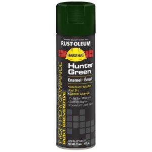RUST-OLEUM Enamel Spray Paint: Hunter Green, Gloss, 15 oz V2138838