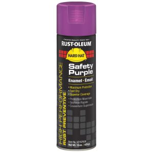 RUST-OLEUM Spray Paint: Purple, Gloss, 15 oz Net Fill, Rustproof Enamel V2167838