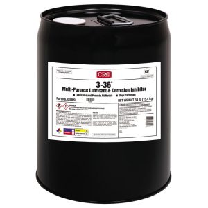 CRC 3-36 Multi-Purpose Lubricant & Corrosion Inhibitor, 5 Gal 1003261