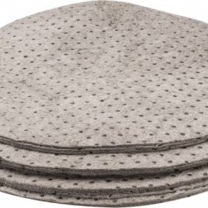 BRADY SPC SORBENTS Drum Top Pads; Total Package Absorption Capacity: 6 ; Overall Diameter: 22 ; Drum Compatibility: 55 Gal. Drums w/1 & 2 Holes ; Material: Polypropylene ; Features: Highly Versatile DTA25