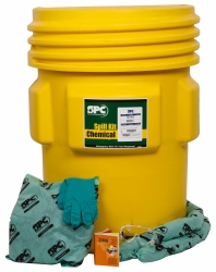 BRADY SPC SORBENTS 75 Gal Capacity Hazardous Materials Spill Kit SKH-95