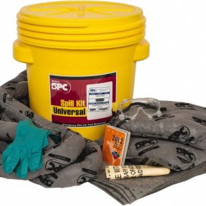 BRADY SPC SORBENTS 15 Gal Capacity Universal Spill Kit SKA-20