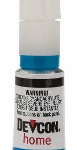 DEVCON Adhesive Glue: 0.07 oz Tube, Clear 29045