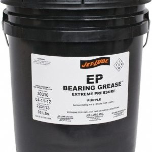 JET-LUBE Extreme Pressure Grease: 35 lb Pail 30316