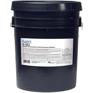 RUSTLICK Grinding Fluid: Rustlick®G-25J, 5 gal Pail 75052