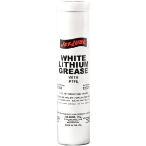 JET-LUBE General Purpose Grease: 14 oz Cartridge, Lithium with Polytetrafluroethylene 50350