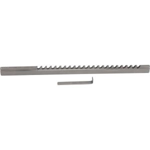 DUMONT MINUTE MAN Keyway Broach: Style C, High Speed Steel, 5 mm Wide 44405