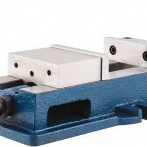 VALUE COLLECTION Machine Vise: 4" Jaw Width, 4" Jaw Opening, Horizontal, Stationary Base 428-7240