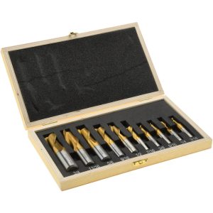 VALUE COLLECTION End Mill Set: 2 Flute, Square End 320-0001