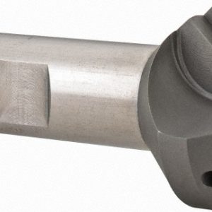 EVEREDE TOOL 45&deg; Lead Angle, 1.188" to 1.971" Cut Diam, 1-1/4" Shank Diam, Indexable & Chamfer End Mill 01261