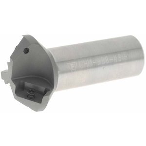 EVEREDE TOOL 45&deg; Lead Angle, 0.938" to 1.721" Cut Diam, 1" Shank Diam, Indexable & Chamfer End Mill 01273