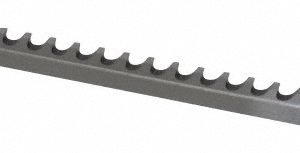 DUMONT MINUTE MAN Keyway Broach: Style B, High Speed Steel, 1/8" Wide 22205