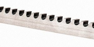 DUMONT MINUTE MAN Keyway Broach: Style B, High Speed Steel, 3/16" Wide 22207