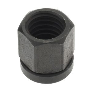 GIBRALTAR 1/2-13, Black Oxide Finish, Steel Swivel Hex Nut SN-6-G
