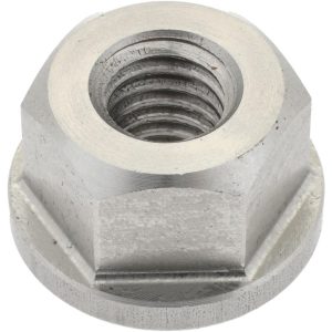 GIBRALTAR 3/8-16, 7/8" Flange Diam, 1/2" High, 11/16" Across Flats, Flange Nut CN-10SS-G