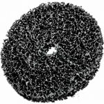 3M Deburring Disc: 4" Dia, 3/8" Hole, Very Coarse Grade, Silicon Carbide 7010309485