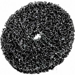 3M Deburring Disc: 4" Dia, 1/4" Hole, Very Coarse Grade, Silicon Carbide 7000144151