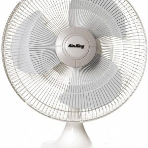 AIR KING 16" Blade, 1/20 hp, 1,710 Max CFM, Oscillating Table/Wall Mounting Fans 3151G