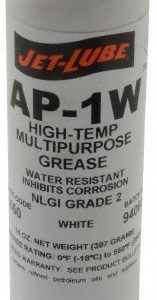 JET-LUBE High Temperature Grease: 14 oz Cartridge 31650