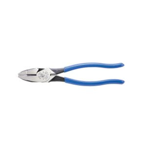 KLEIN TOOLS 9-3/8" OAL, 1-19/32" Jaw Length x 1-1/4" Jaw Width, Side Cutting Pliers D2000-9NE