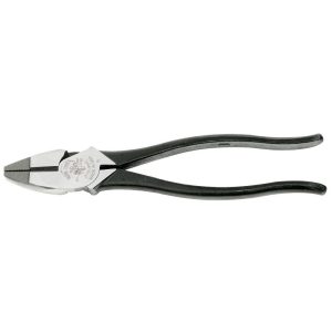 KLEIN TOOLS 9-1/4" OAL, 1-19/32" Jaw Length x 1-1/4" Jaw Width, Side Cutting Pliers 213-9NE