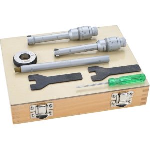 SPI Mechanical Inside Micrometer Set: 0.5000 to 0.8000" Range, 1 Extension Rod 10-720-1