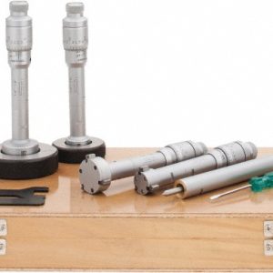 SPI Mechanical Inside Micrometer Set: 0.8000 to 1.6000" Range, 1 Extension Rod 10-730-0