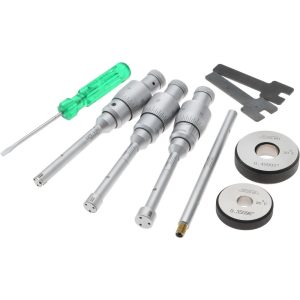 SPI Mechanical Inside Micrometer Set: 0.2750 to 0.5000" Range, 1 Extension Rod 10-710-2