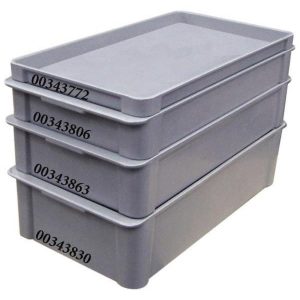 MFG TRAY Fiberglass Storage Tote: 150 lb Capacity 8081085136GRAY
