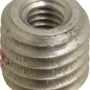 NORTHWESTERN TOOLS INC Thread Locking Insert: M4 x 0.7 Internal Thread, M8 x 1.25 External Thread, Metric Coarse, 0.296" OAL, Thread Repair 29222