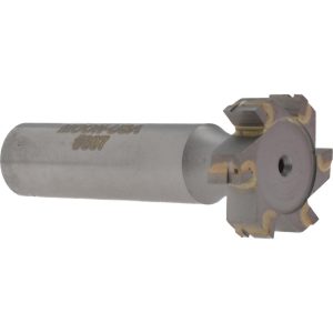 VALUE COLLECTION Woodruff Keyseat Cutter: 7/8" Cut Dia, 1/4" Cut Width, 1/2" Shank Dia, Straight Tooth TC807