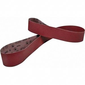 3M Abrasive Belt: 6" Wide, 48" Long, 60 Grit, Aluminum Oxide 7010326384
