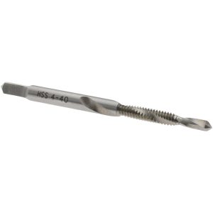 VALUE COLLECTION Combination Drill Tap: #4-40, H2, High Speed Steel X789 4-40